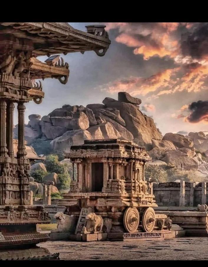 Sai Ram Home Stay Hampi Bagian luar foto